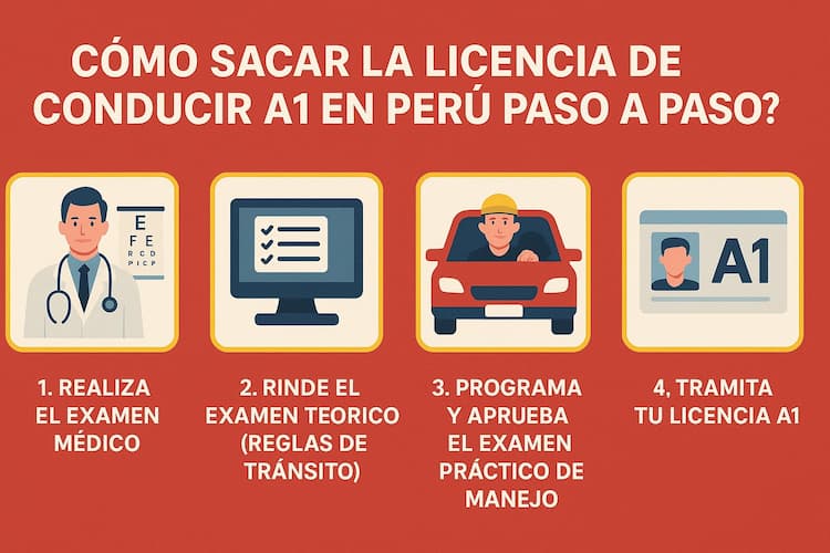 como sacar licencia de conducir a1