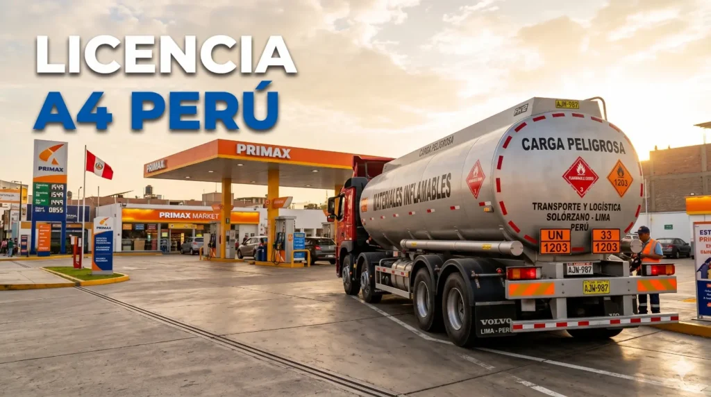 licencia a4 peru