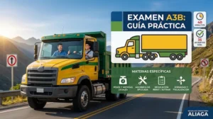 como aprobar examen a3b mtc peru